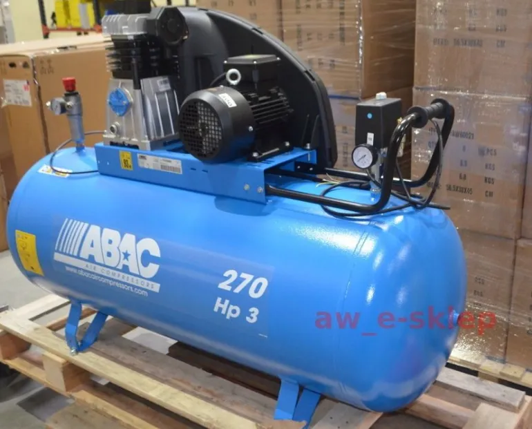 ABAC SPRĘŻARKA OLEJOWA A39 270L 3HP 230V
