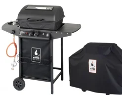 ACTIVA BASICLINE GRILL GAZOWY LAWA DWUPALNIKOWY 5,5 KW + 2,5 KW 11993