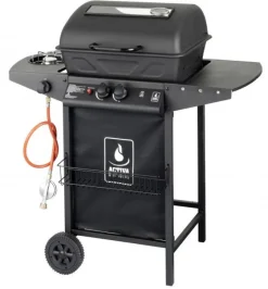 ACTIVA BASICLINE GRILL GAZOWY LAWA DWUPALNIKOWY 5,5 KW + 2,5 KW 11993