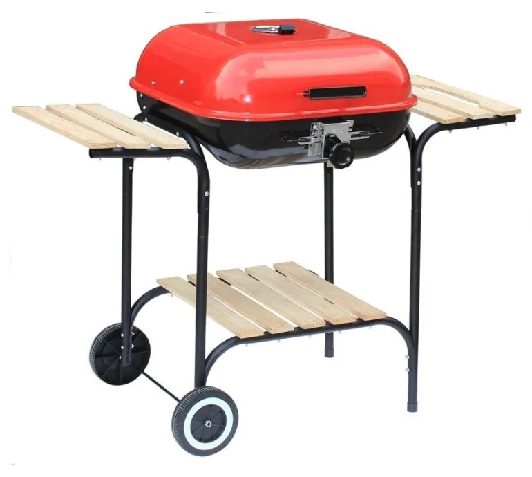 ACTIVA BASICLINE GRILL PROSTOKĄTNY WÓZEK Z POKRYWĄ 46 CM 19524