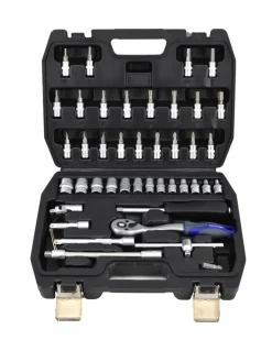 ADLER ZESTAW KLUCZY 1/4" 43el.