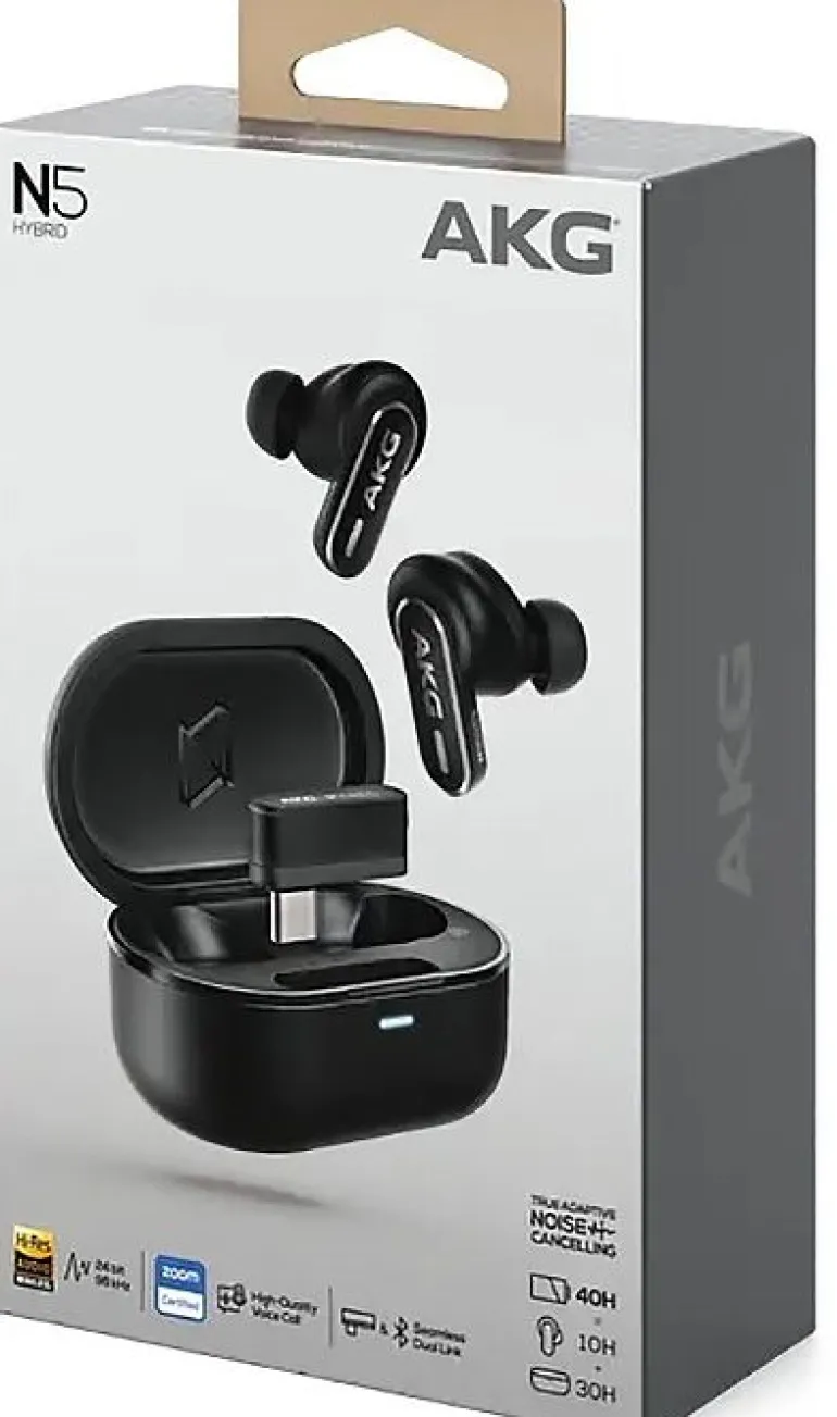 AKG N5 Hybrid TWS ANC True Wireless Black