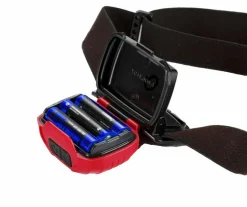 AWTOOLS BLACK LINE LATARKA CZOŁOWA DUOBEAM CREE LED 3xAAA