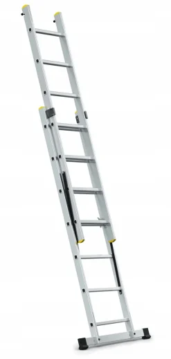 AWTOOLS DRABINA ALUMINIOWA 2x7 STOPNI 150KG