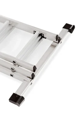 AWTOOLS DRABINA ALUMINIOWA BASIC 3x9 STOPNI 150KG