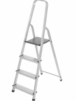 AWTOOLS DRABINA ALUMINIOWA WOLNOS. 4ST.125KG