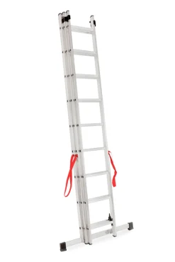 AWTOOLS DRABINA ALUMINIOWA BASIC 3x10 STOPNI 150KG