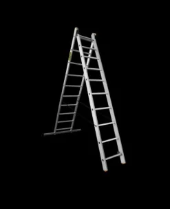 AWTOOLS DRABINA ALUMINIOWA 2x10 STOPNI 150KG