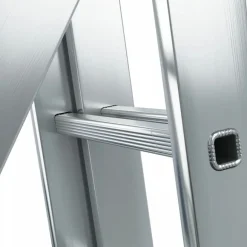 AWTOOLS DRABINA ALUMINIOWA 2x9 STOPNI 150KG