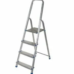 AWTOOLS DRABINA ALUMINIOWA WOLNOS. 4ST.150KG