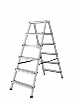 AWTOOLS DRABINA TABORET 6 STOPNI 125KG