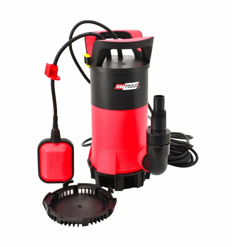 AWTOOLS POMPA ZATAPIALNA DO CZYSTEJ I BRUDNEJ WODY Z PŁYWAKIEM 1100W 3w1
