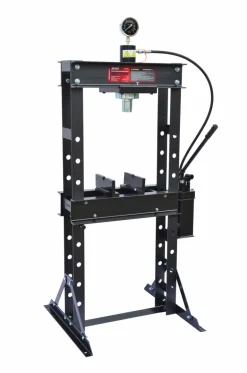 AWTOOLS PRASA HYDRAULICZNA Z MANOMOMETREM 30T / PODWÓJNY TŁOK