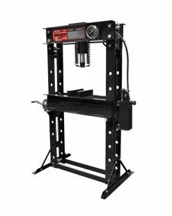 AWTOOLS PRASA HYDRAULICZNA Z MANOMOMETREM 50T / PODWÓJNY TŁOK