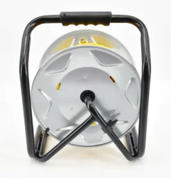 AWTOOLS PRZEDŁUŻACZ BĘBEN METALOWY ŻÓŁTY HEAVY DUTY 30m 3x1,5 mm 16A / 3680W / IP44 NEOPREN