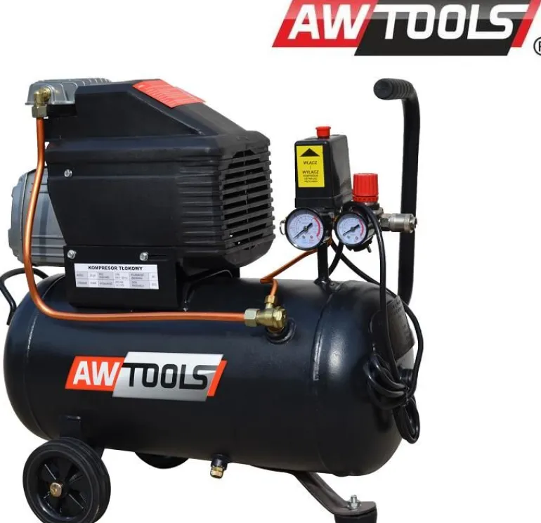 AWTOOLS SPRĘŻARKA OLEJOWA FL-24L WYDAJNOŚĆ 245/min. ZBIORNIK 24l