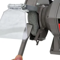 AWTOOLS SZLIFIERKA STOŁOWA 150mm / 300W Z LAMPKĄ