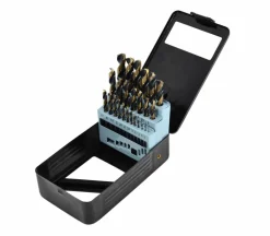 AWTOOLS WIERTŁO METAL HSS M2 KPL. 25szt. /1,0-13,0mm/ PREMIUM