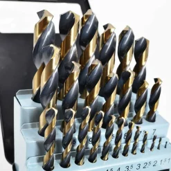 AWTOOLS WIERTŁO METAL HSS M2 KPL. 25szt. /1,0-13,0mm/ PREMIUM