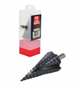 AWTOOLS WIERTŁO STOPNIOWE SPIRALNE M2-TiAlN / 4-45mm /BL