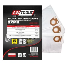 AWTOOLS WORKI Z MIKROWŁÓKNINY kpl.5szt. SXM2, GAS 25 / STARMIX
