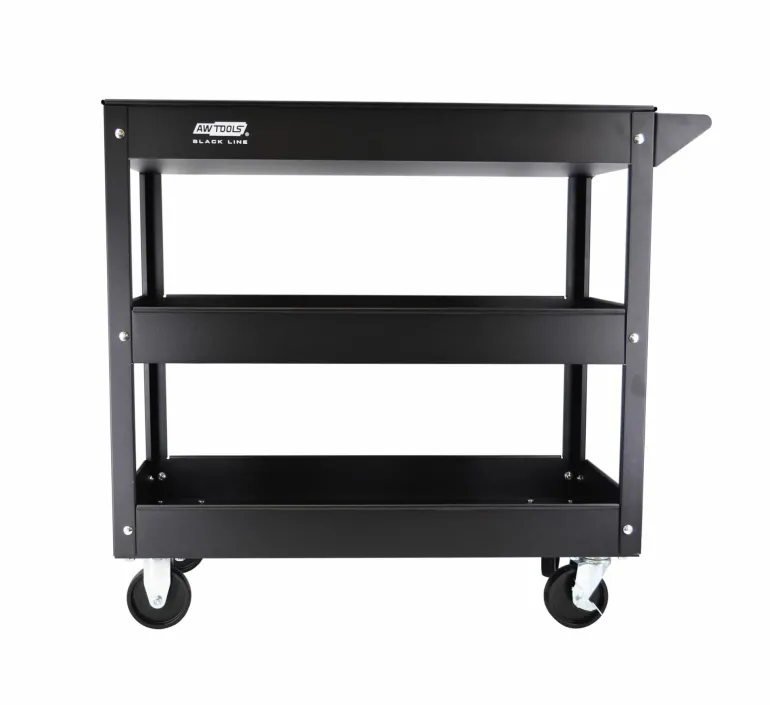 AWTOOLS WÓZEK WARSZTATOWY METALOWY 3 POZIOMY