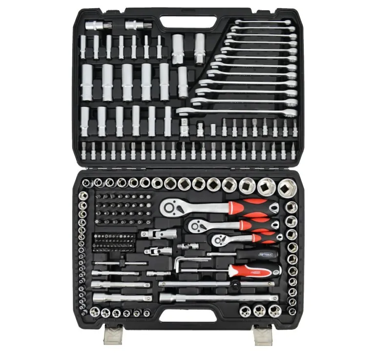 AWTOOLS ZESTAW KLUCZY 216el 1/2"/3/8"/1/4"