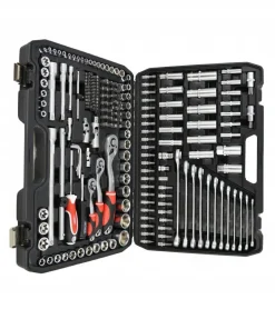 AWTOOLS ZESTAW KLUCZY 216el 1/2"/3/8"/1/4"