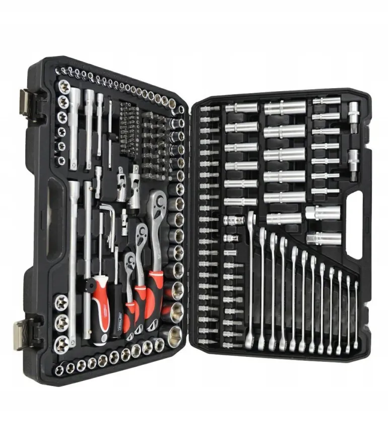 AWTOOLS ZESTAW KLUCZY 216el 1/2"/3/8"/1/4"