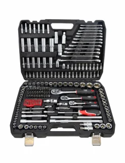 AWTOOLS ZESTAW KLUCZY 216el 1/2"/3/8"/1/4"