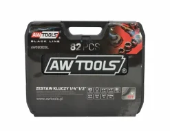 AWTOOLS ZESTAW KLUCZY 82el 1/2" / 1/4"