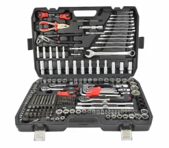 AWTOOLS ZESTAW KLUCZY 225el 1/2"/3/8"/1/4" BLACK LINE