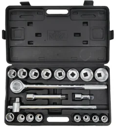 AWTOOLS ZESTAW KLUCZY 21el. 3/4"/ PLASTIKOWA WALIZKA