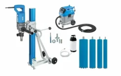 BAIER WIERTNICA DIAMENTOWA BDB 825 SET +ODKURZACZ BSS 506 +KORONY 82,132,172,200x450mm + HYDRONETKA