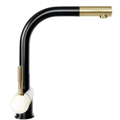 BATERIA KUCHENNA GLOBALO LOBIO BLACK/LIGHT GOLD RING 1.1