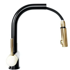 BATERIA KUCHENNA GLOBALO LOBIO BLACK/LIGHT GOLD RING 1.1