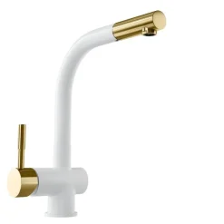 BATERIA KUCHENNA GLOBALO LOBIO WHITE/LIGHT GOLD MAT  RING 1.1