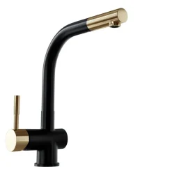 BATERIA KUCHENNA GLOBALO LOBIO BLACK/LIGHT GOLD MAT  RING 1.1