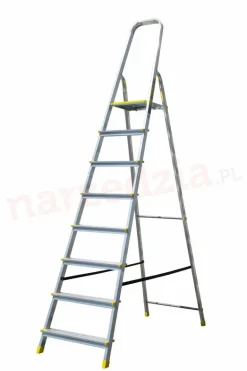 BAYERSYSTEM DRABINA ALUMINIOWA 120kg 8 STOPNI