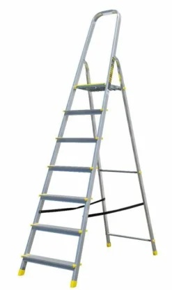 BAYERSYSTEM DRABINA ALUMINIOWA 120kg 7 STOPNI