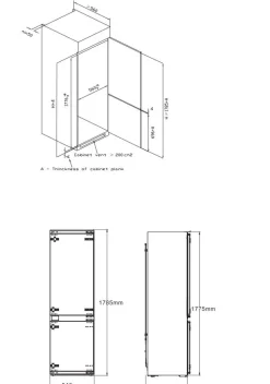 BERG CHŁ.ZAMR. CZZ178NWM22 Nowość 178 cm