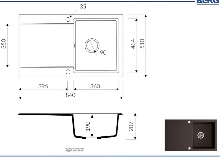 BERG ELEMENT BRL1211 1,0 OC CENA PROMOCYJNA !!!