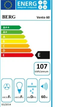 Berg iceBERG VENTO 60 Czarny
