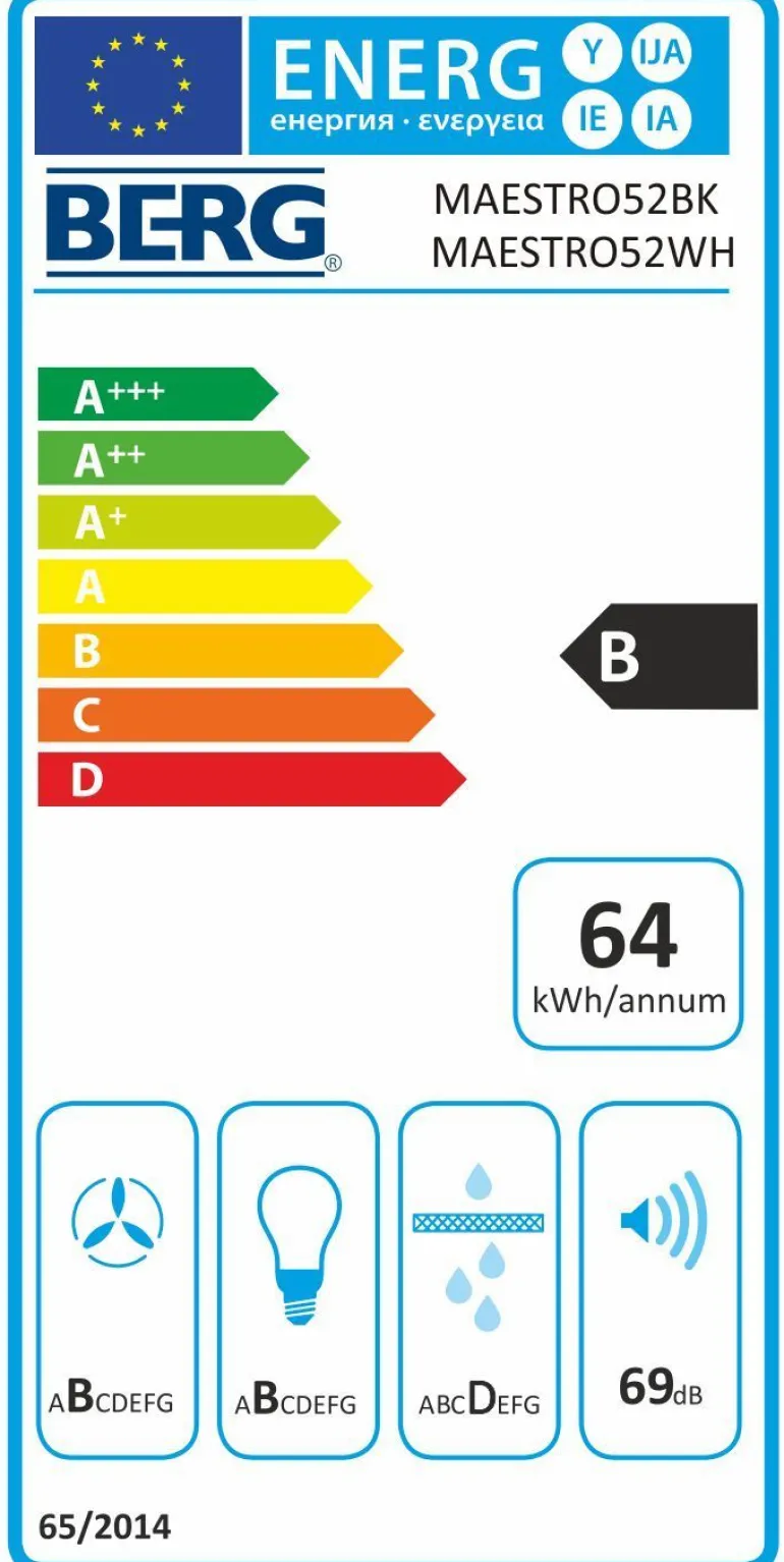 BERG MAESTRO 52 BLACK CZARNY