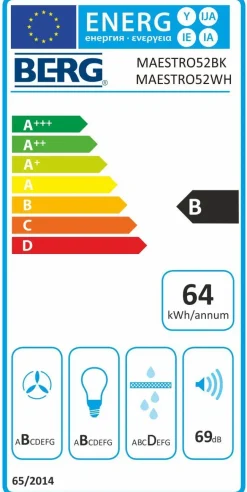 BERG MAESTRO 52 BLACK CZARNY