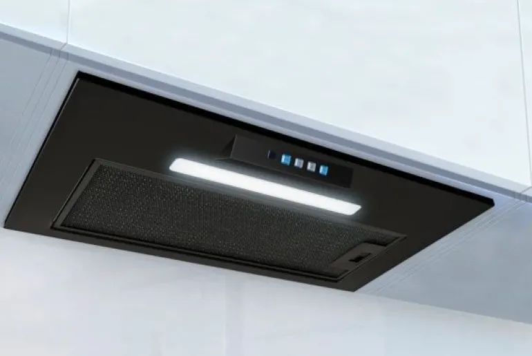 BERG OKAP INSET GEST czarny pasek LED _ INSOPPOGBK6002