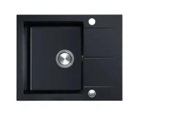 BERG ZLEW HOBART BRQ1911A 1,0 MOC 590X500 CZARNY BAZALT