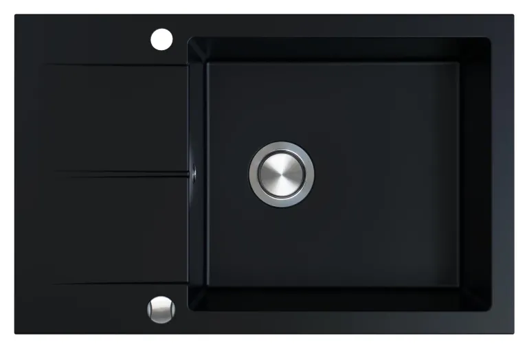 BERG ZLEW HOBART BRQ1911A XL1,0 MOC 780X500 CZARNY BAZALT