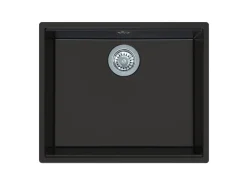 BERG ZLEW LINEA BRNL19L 1,0 OC 565x470 CZARNY BAZALT