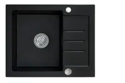 BERG ZLEW UNIT 1 KOM+M OC BRG1911A  590X480 CZARNY BAZALT